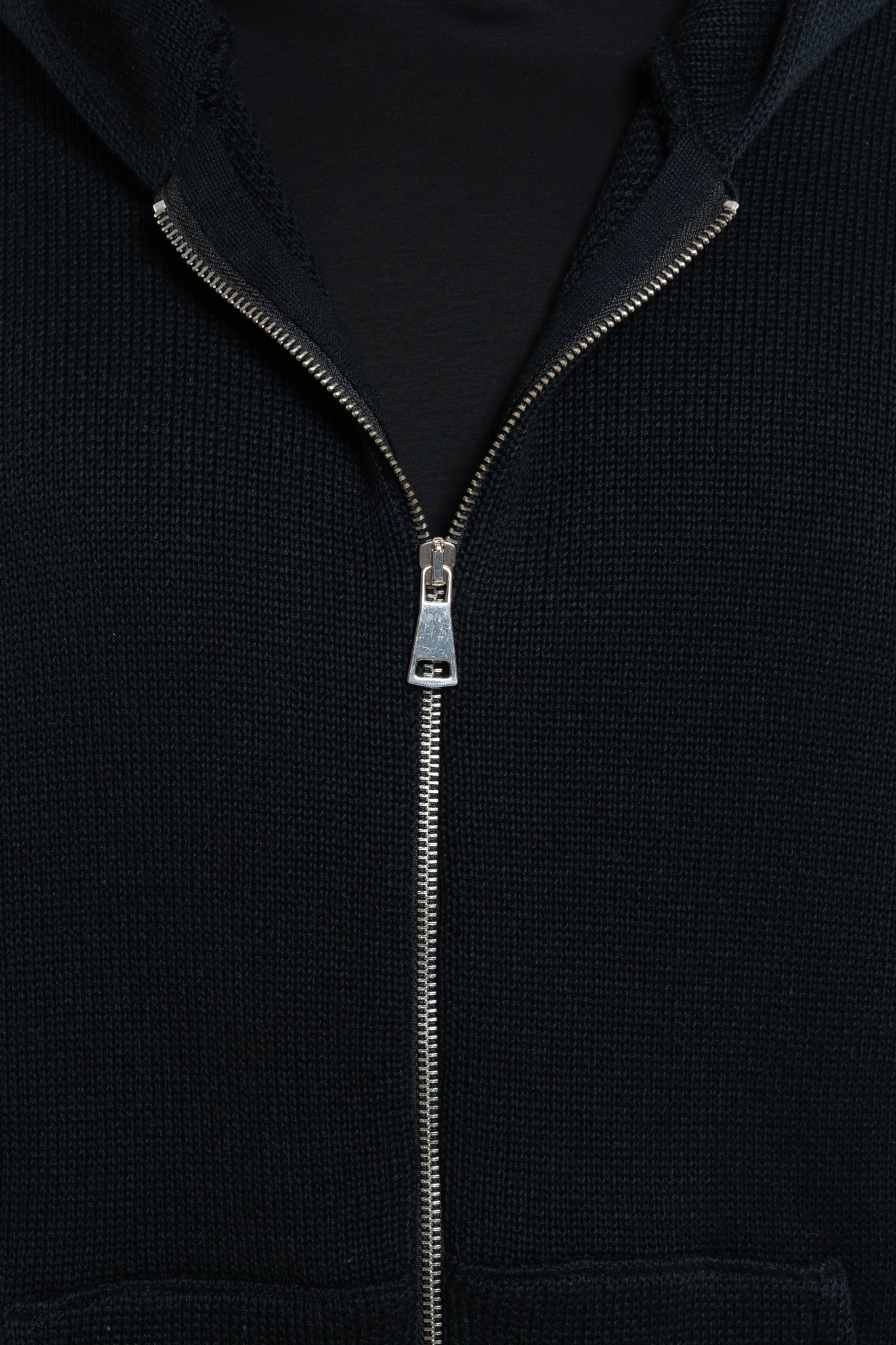 Maglione cappuccio con zip oversize Eternal Atelier