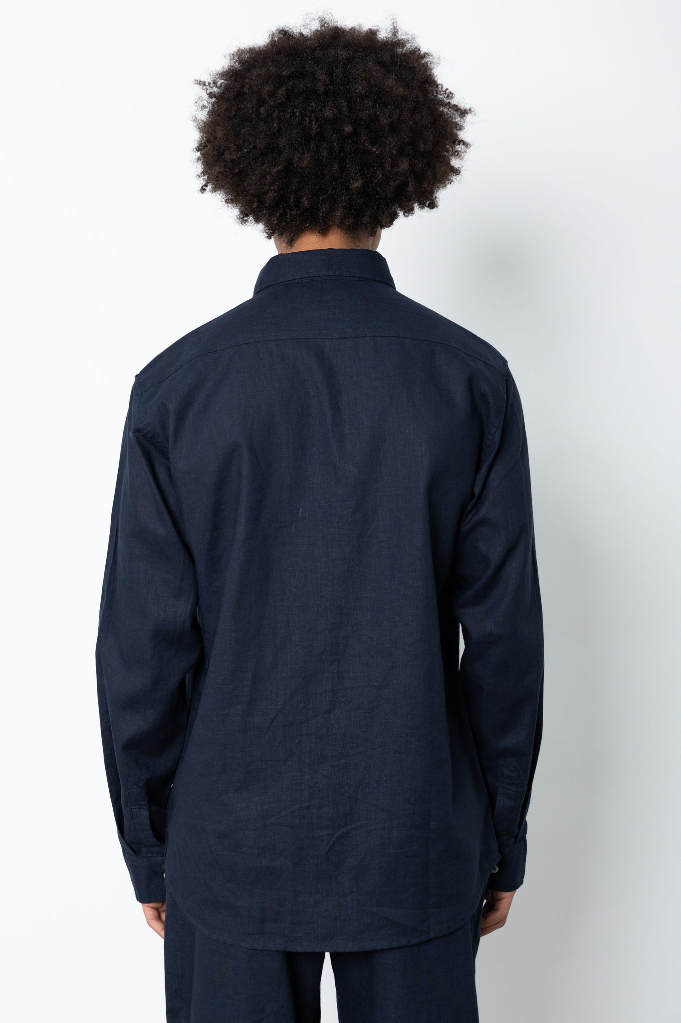 Camicia manica lunga in lino