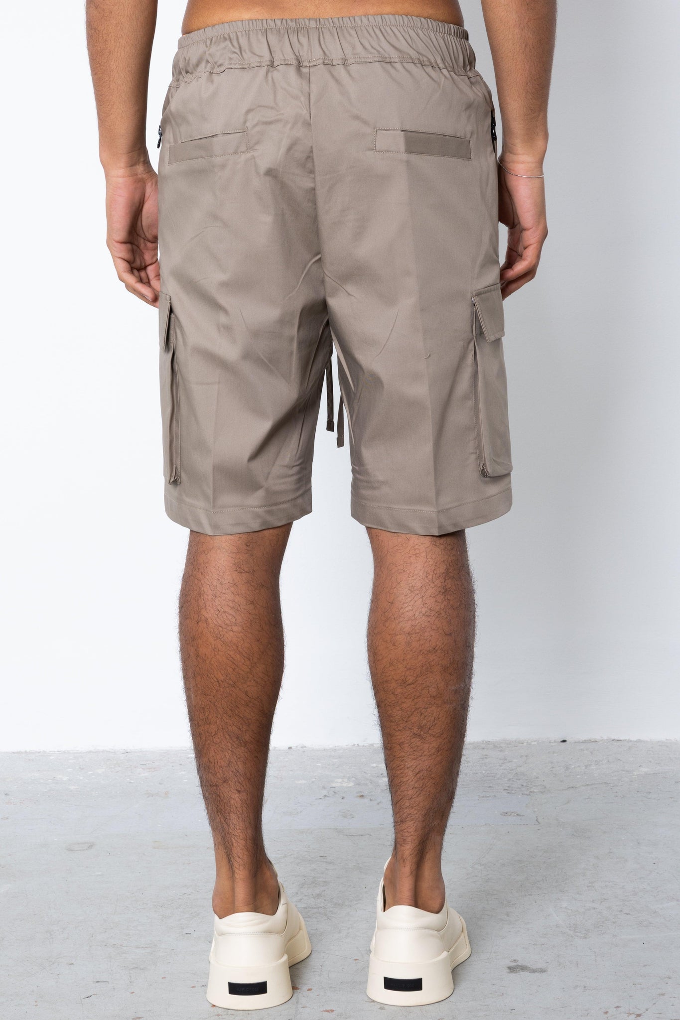 Short nylon con zip termosaldate Eternal