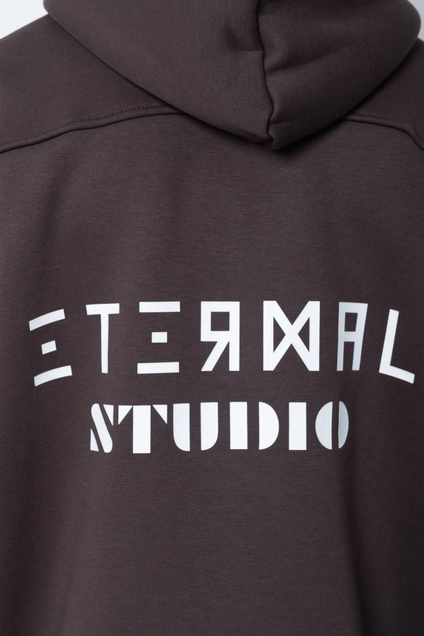 Felpa con cappuccio logo brick Eternal Studio