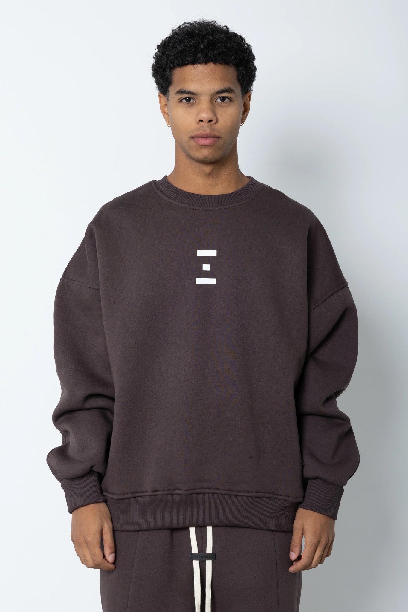 Felpa girocollo logo brick Eternal Studio