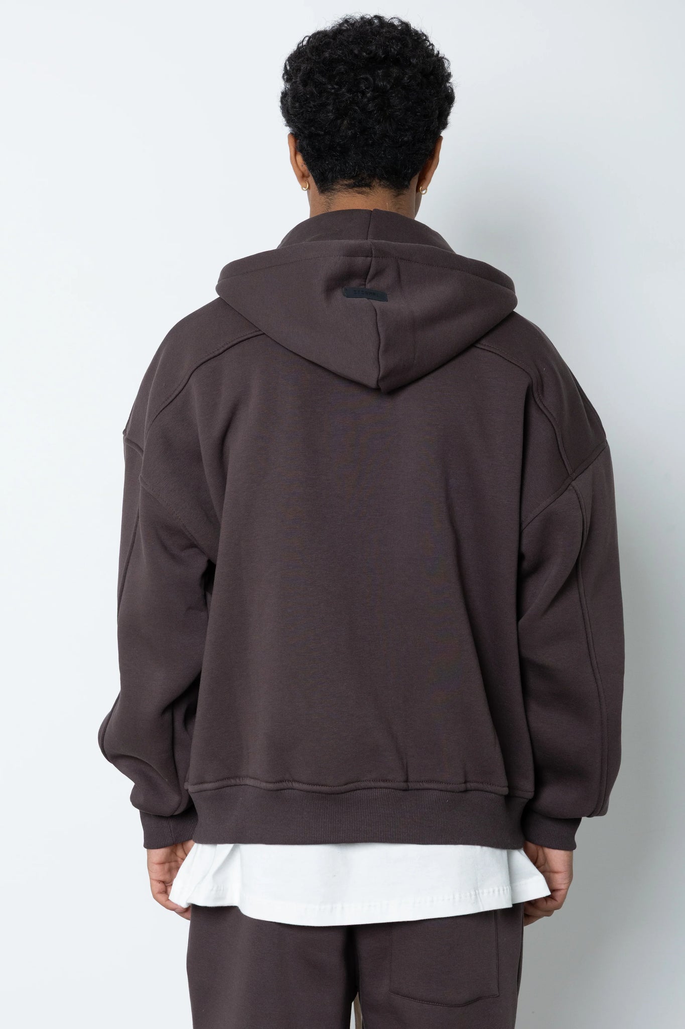 Felpa con zip e cappuccio Eternal Studio