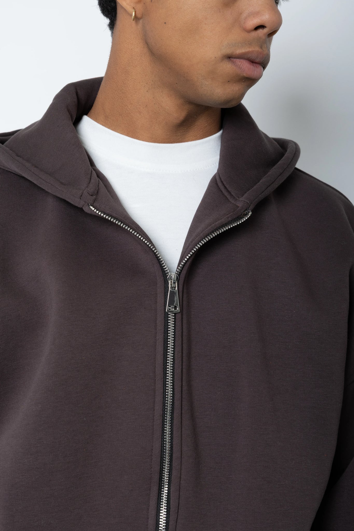 Felpa con zip e cappuccio Eternal Studio