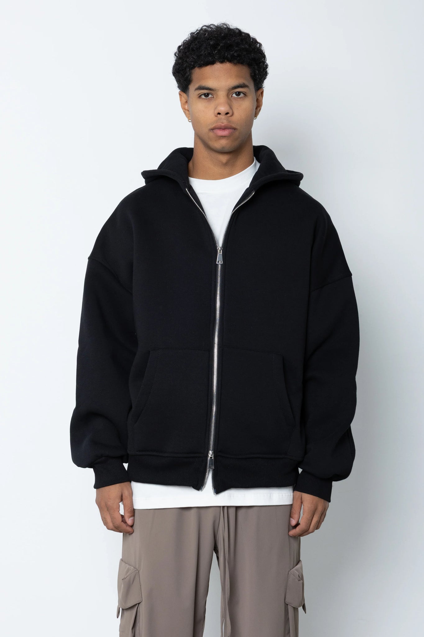 Felpa con zip e cappuccio Eternal Studio