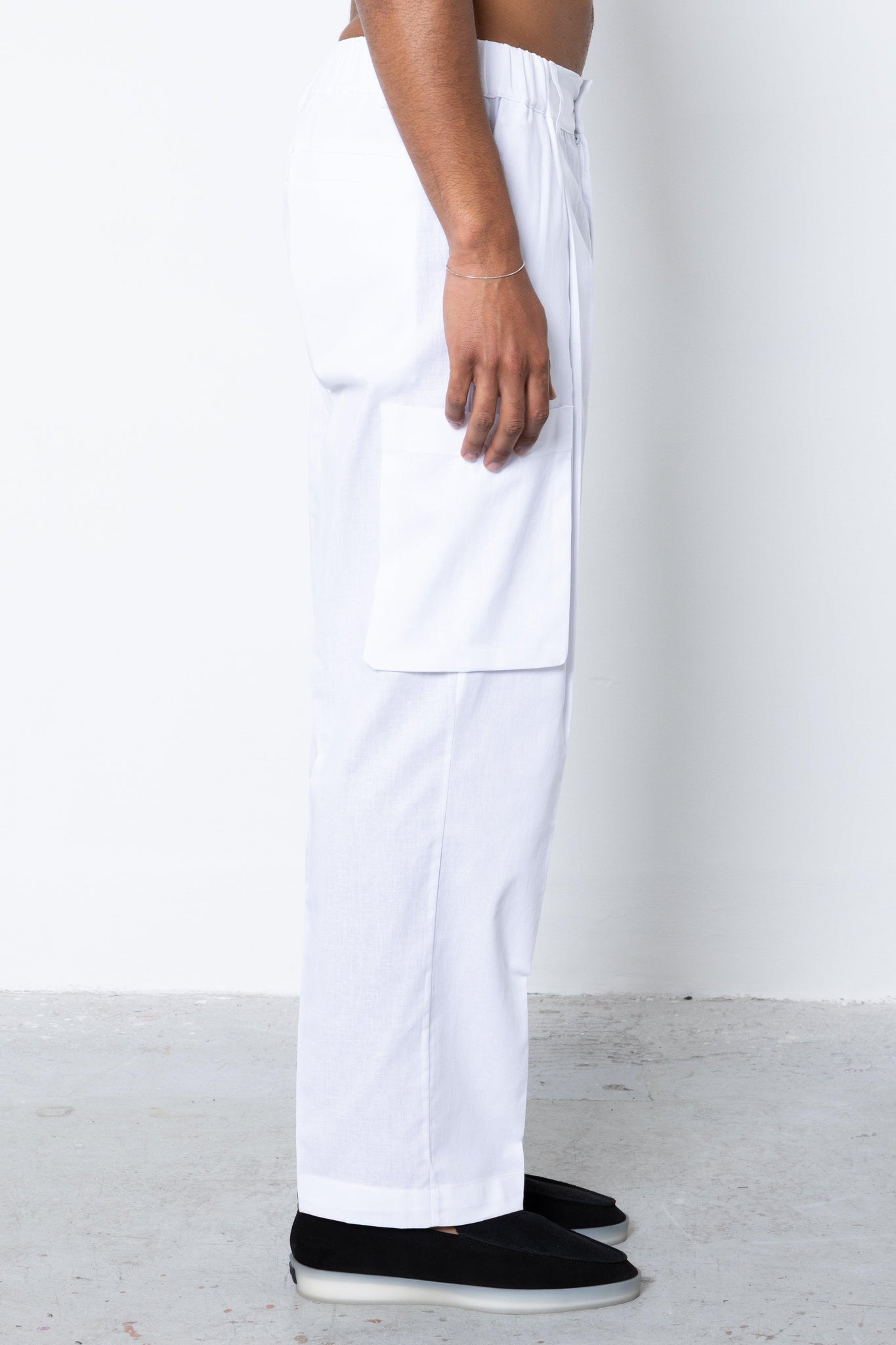 Pantalone Cargo in lino Eternal