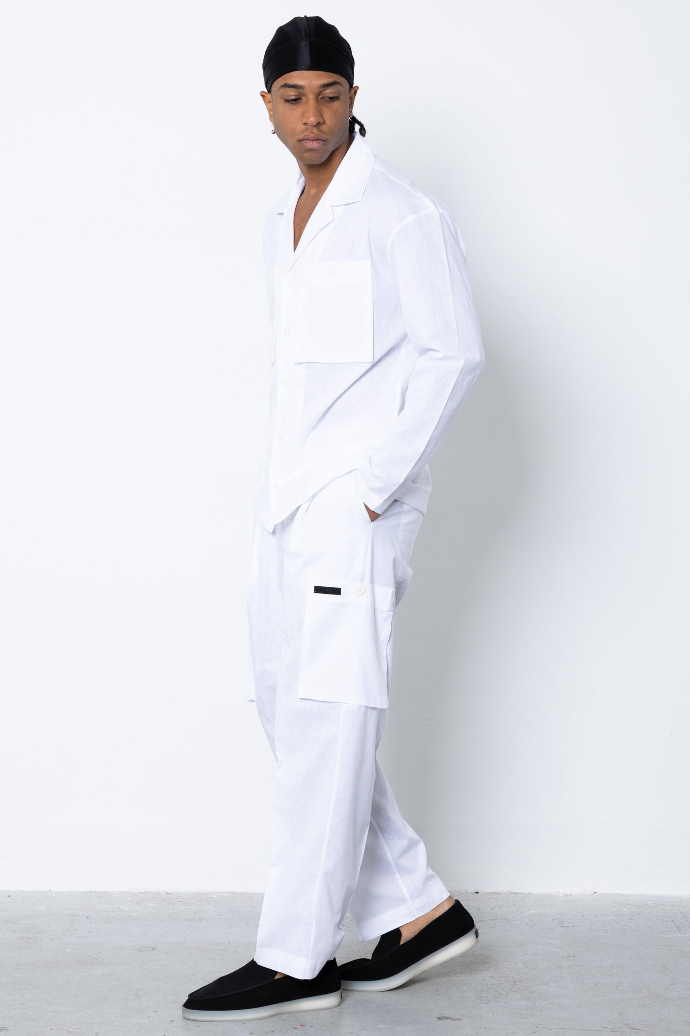 Pantalone Cargo in lino Eternal