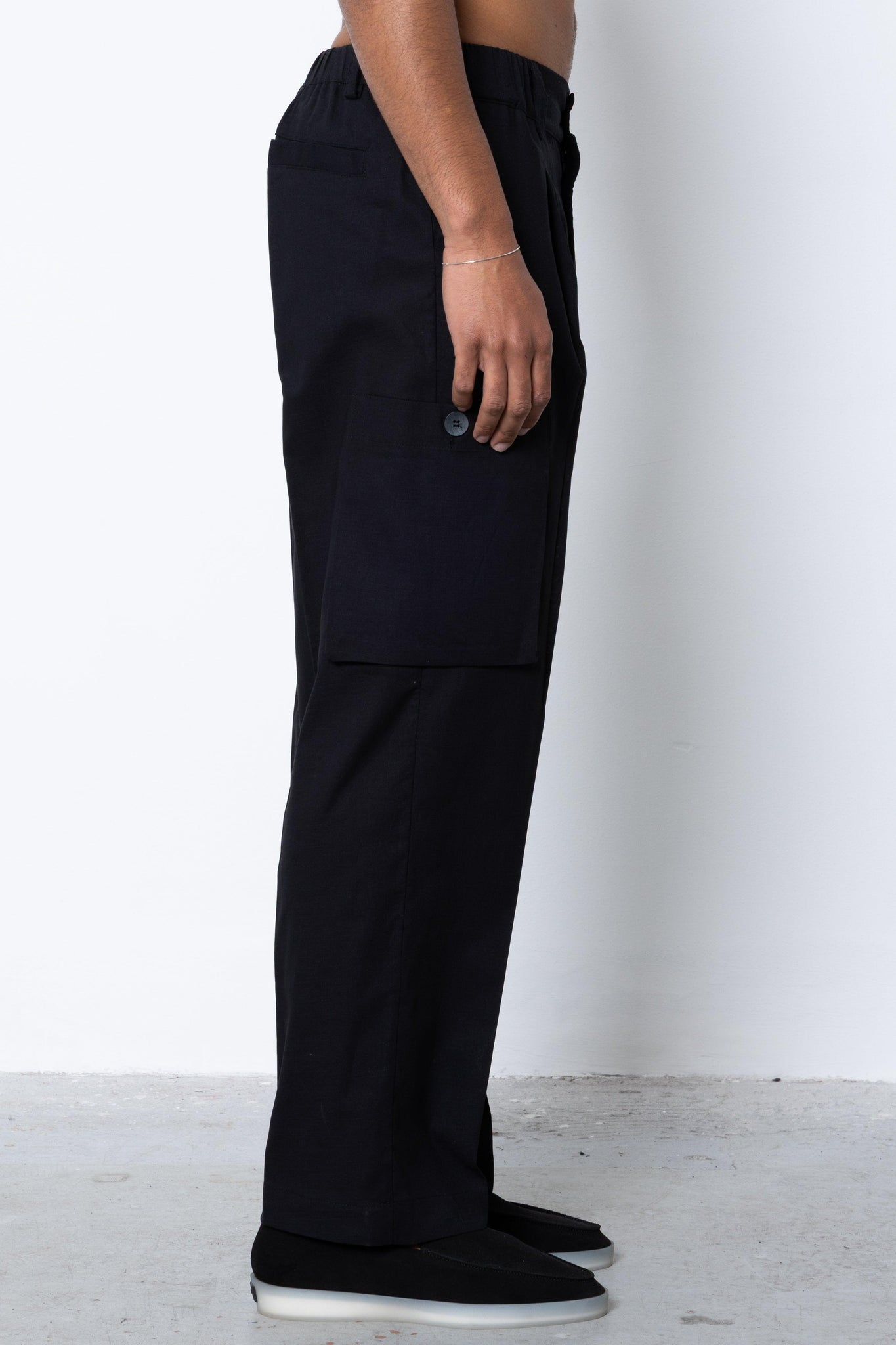 Pantalone Cargo in lino Eternal