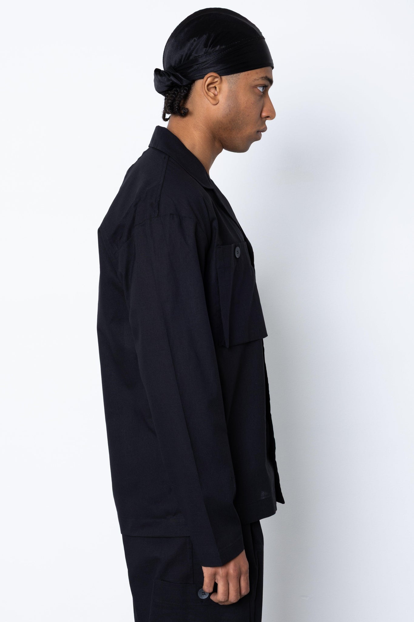 Camicia Cargo in lino Eternal