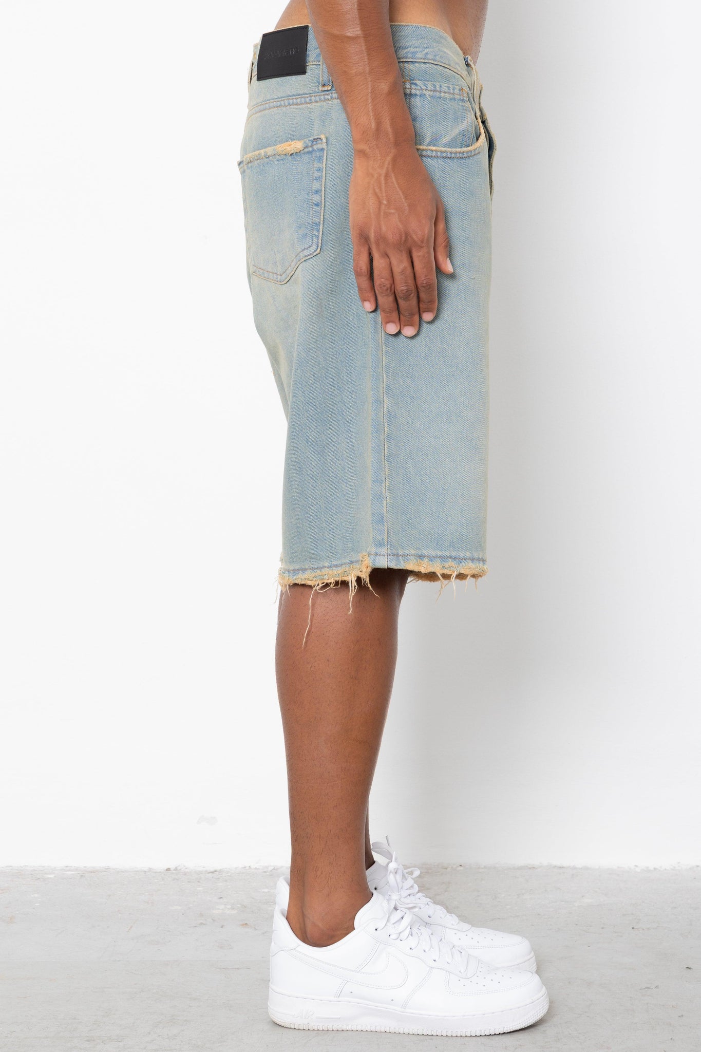 Short jeans blu indigo sand