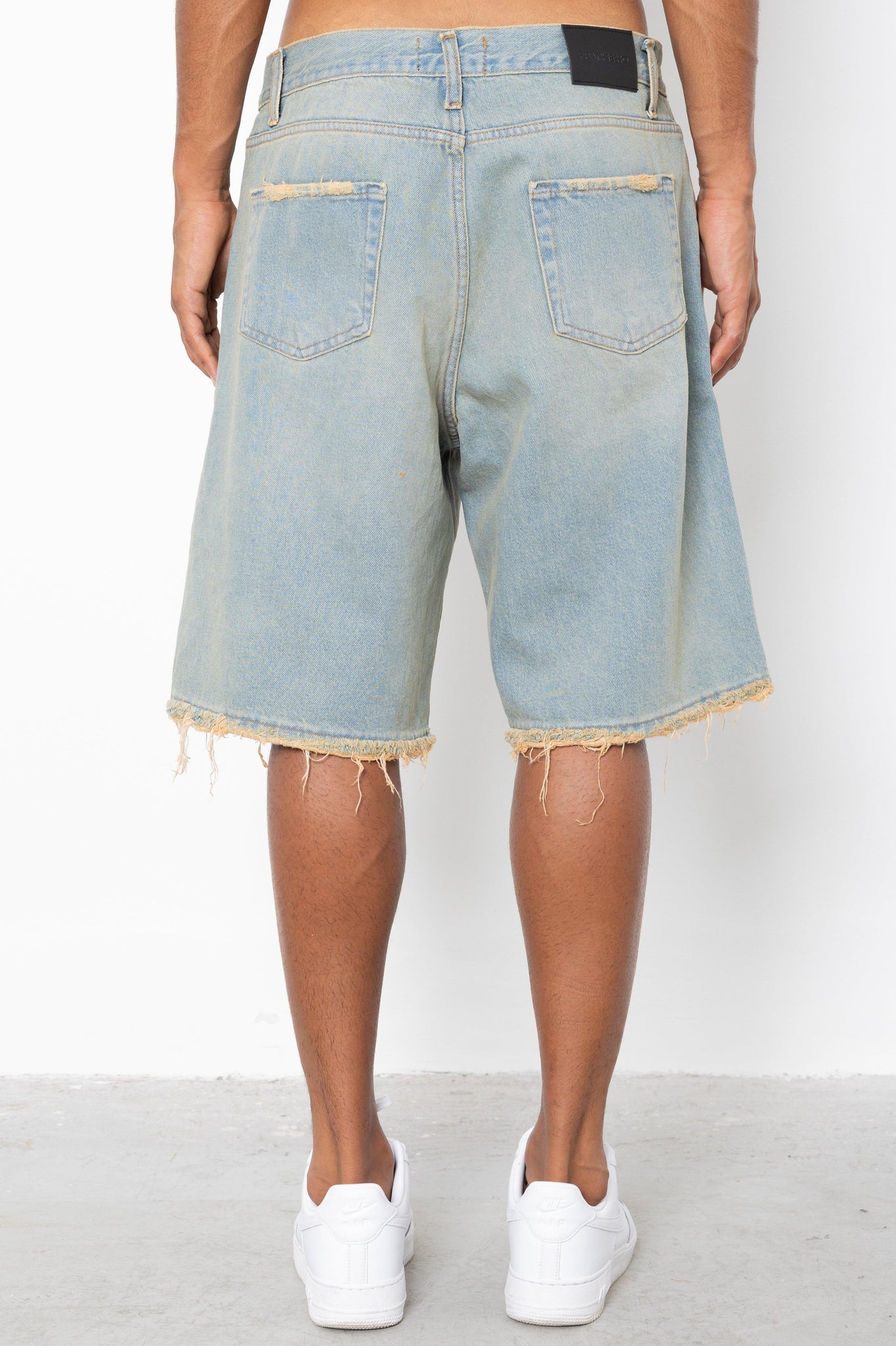 Short jeans blu indigo sand