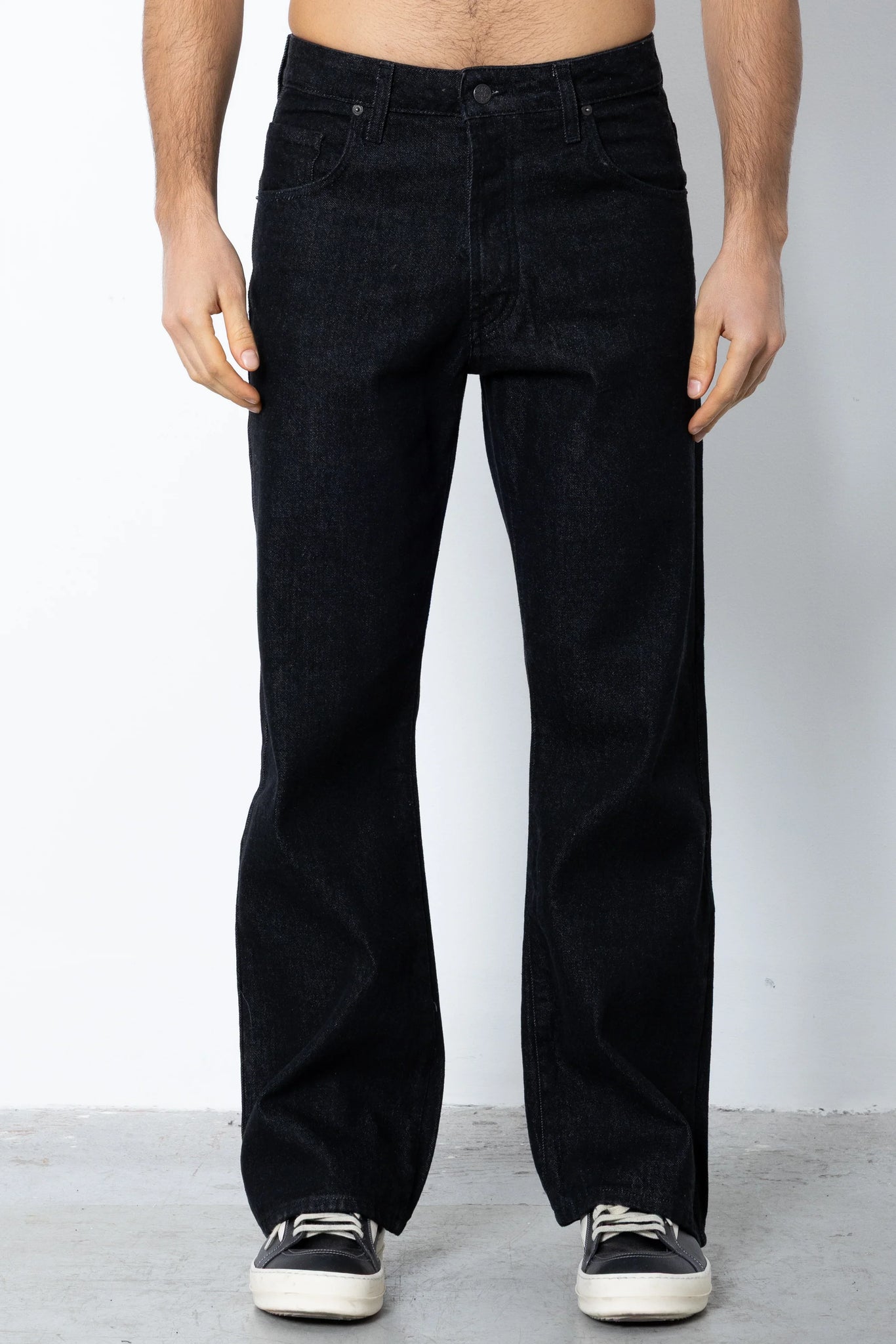 Jeans raw black Eternal Studio