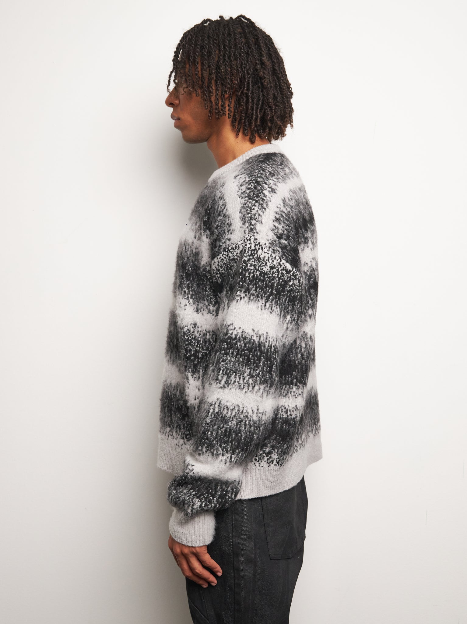 Maglione in mohair girocollo Eternal