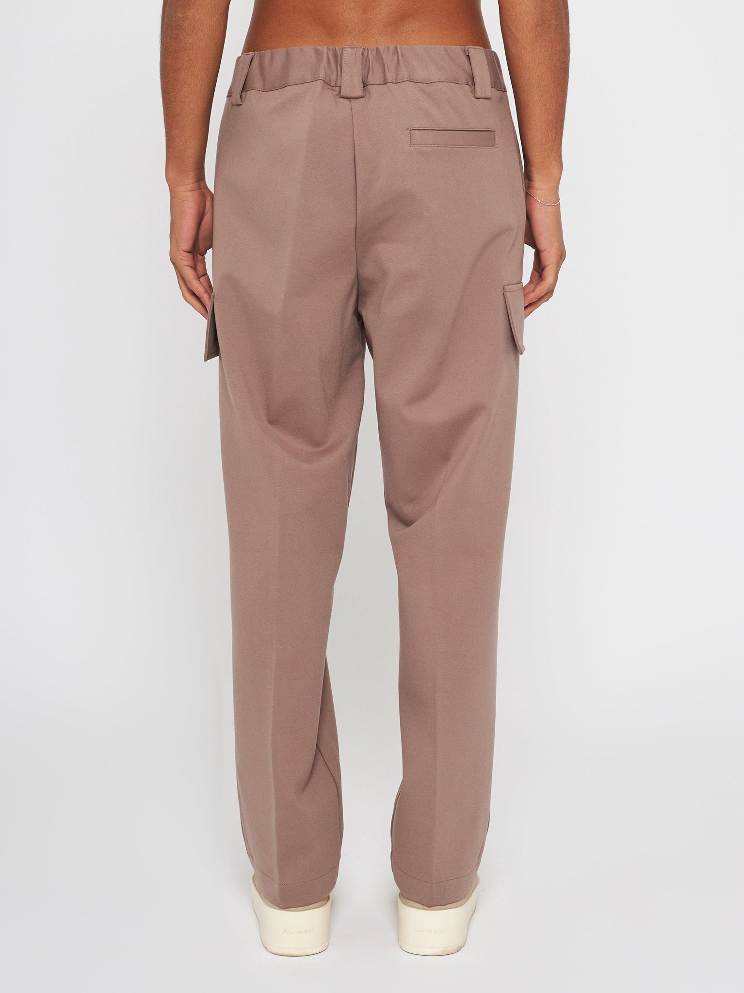 Pantalone cargo con abbottonatura e zip Eternal