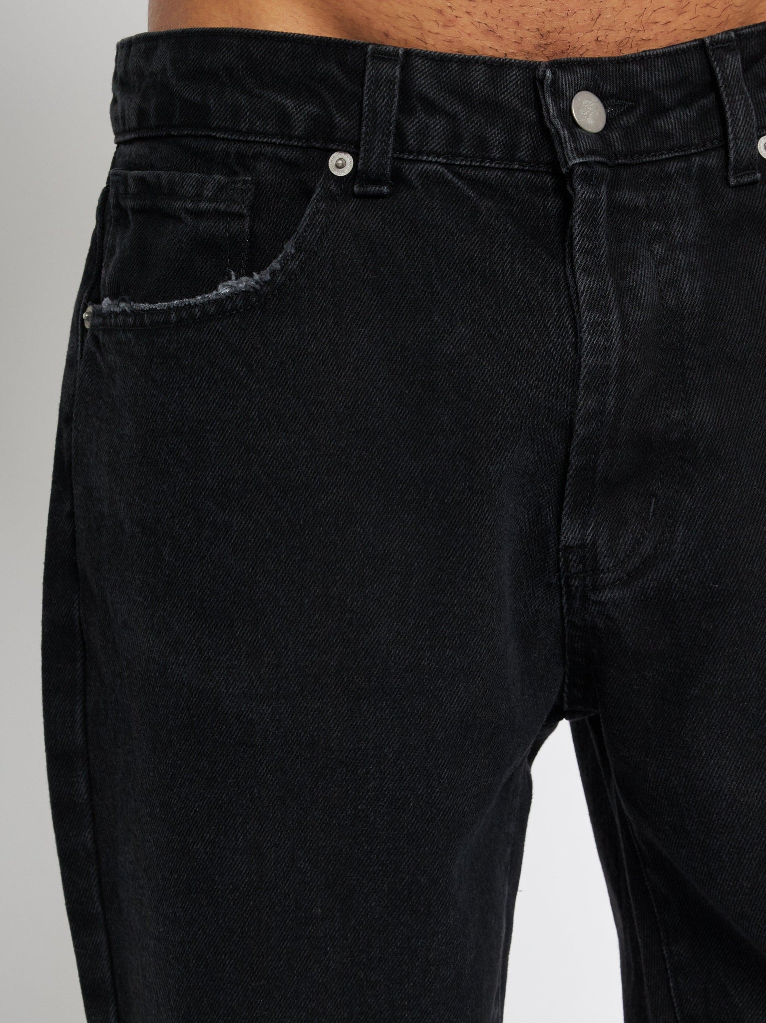 Jeans baggy fit black bull