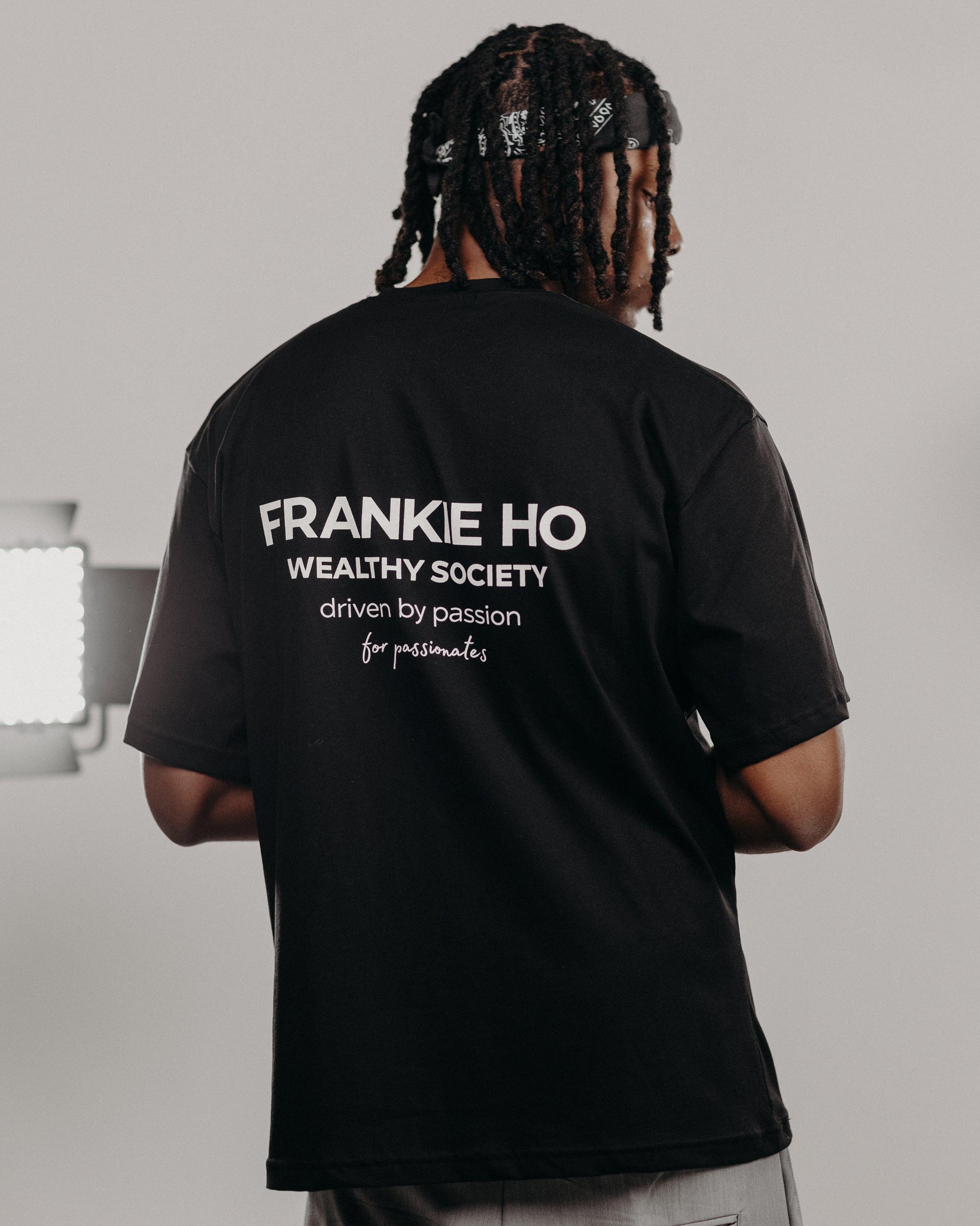 T-shirt Wealthy Society - FRANKIE HO