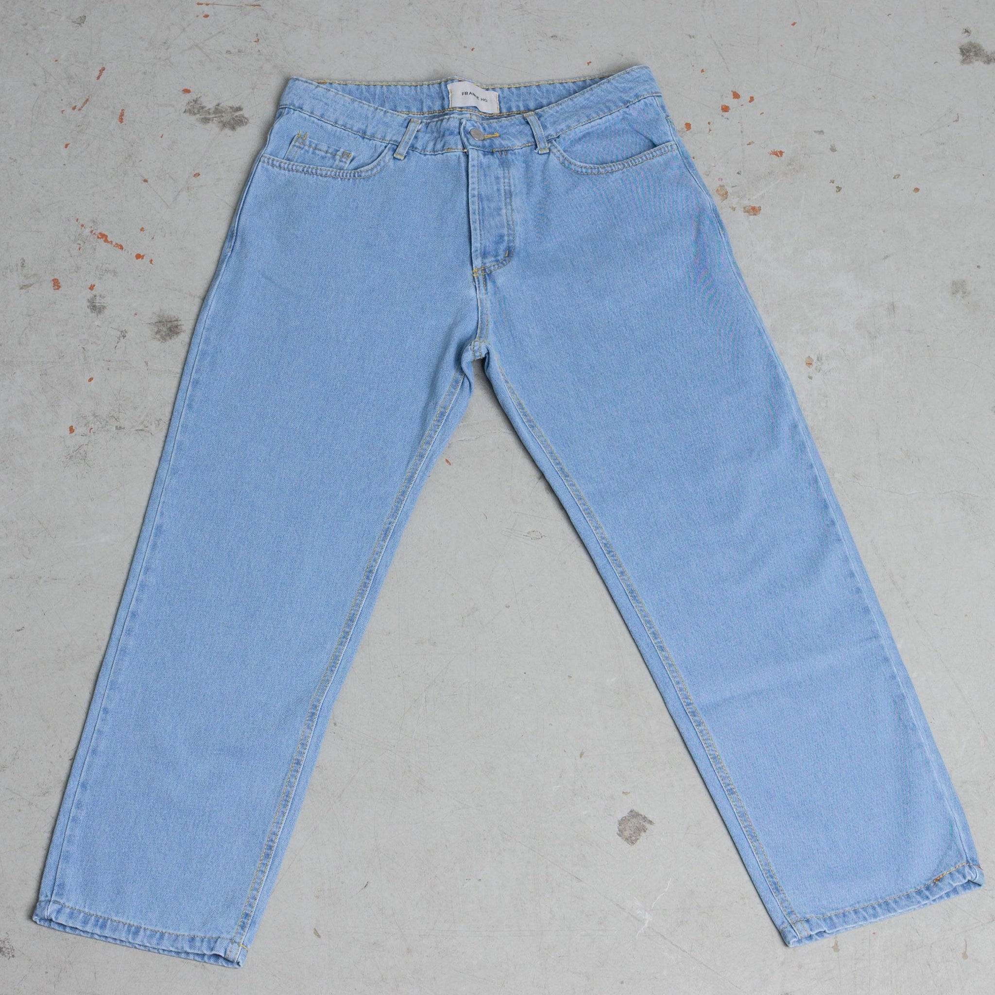 Jeans Baggy Fit Mid Wash - FRANKIE HO