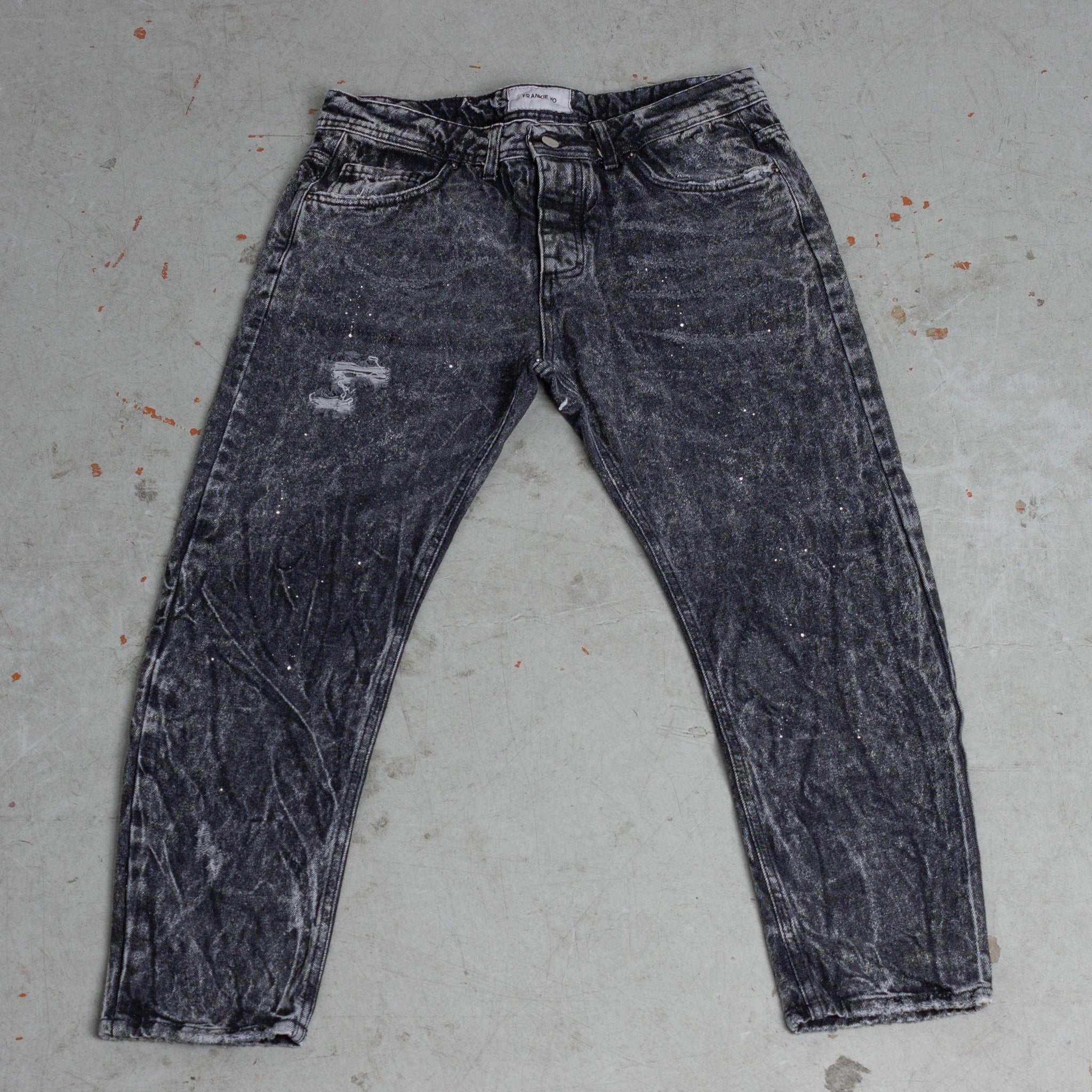 Jeans grey wave wash - FRANKIE HO