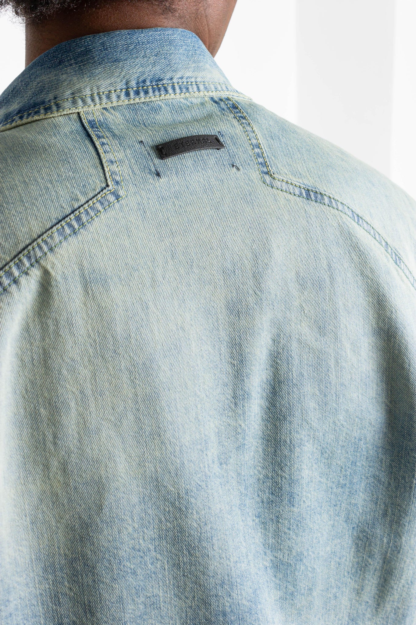 Giubbino Jeans con applicazione Eternal - FRANKIE HO