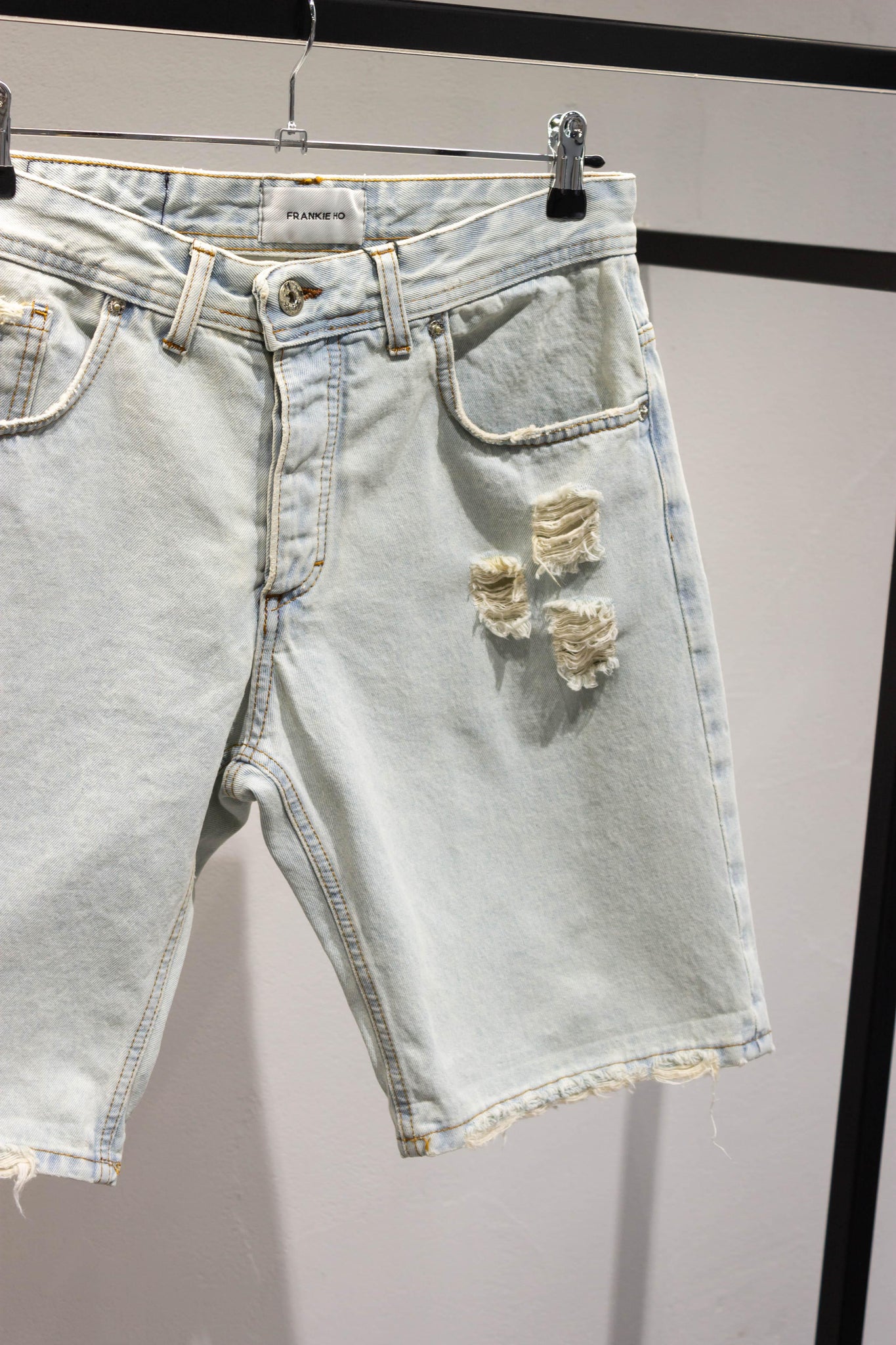 Shorts jeans light wash - FRANKIE HO