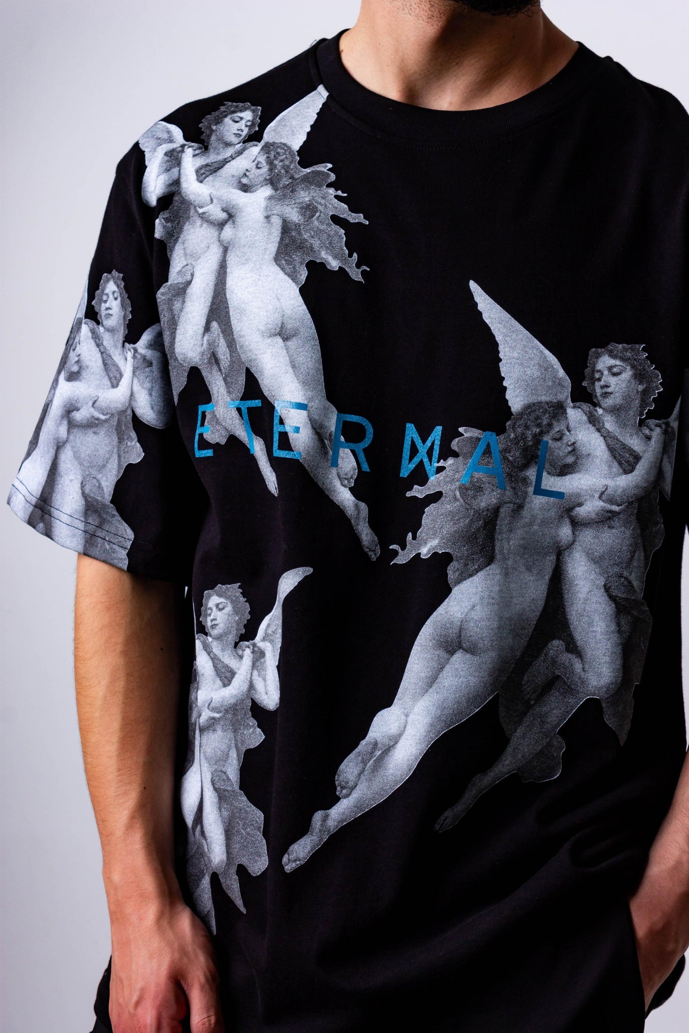 T-shirt con angeli Eternal - FRANKIE HO