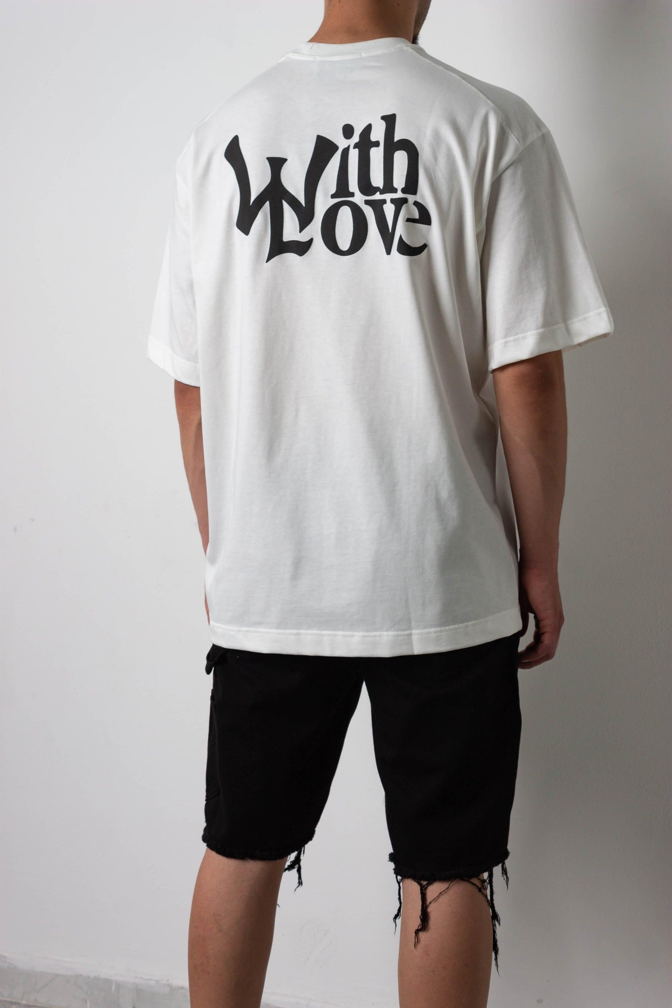 T-shirt stampa With Love - FRANKIE HO