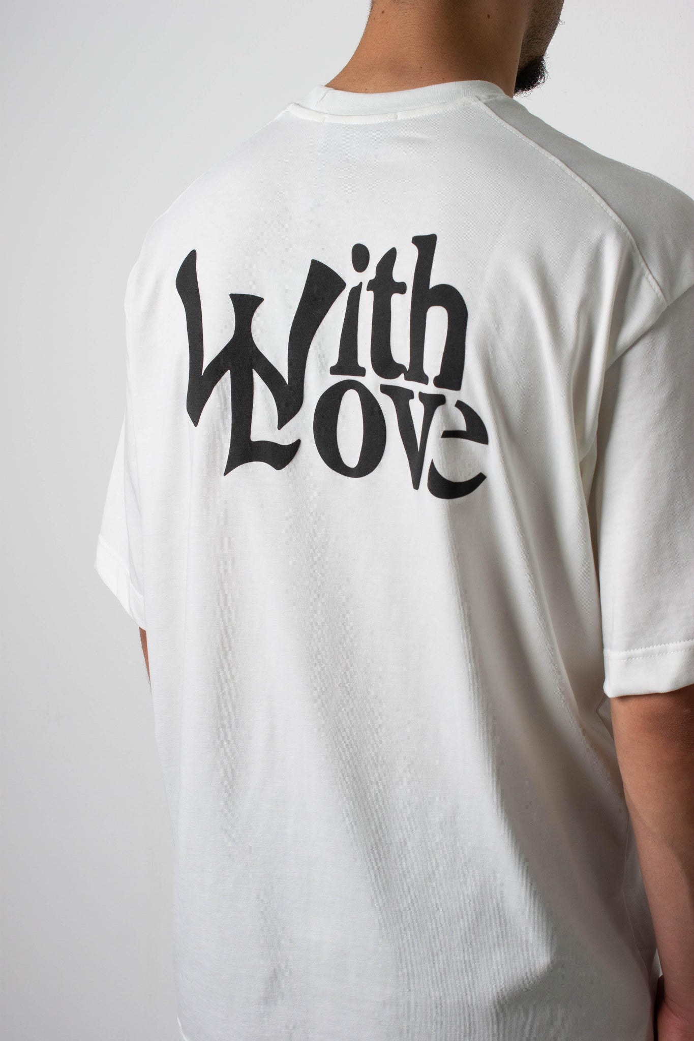 T-shirt stampa With Love - FRANKIE HO