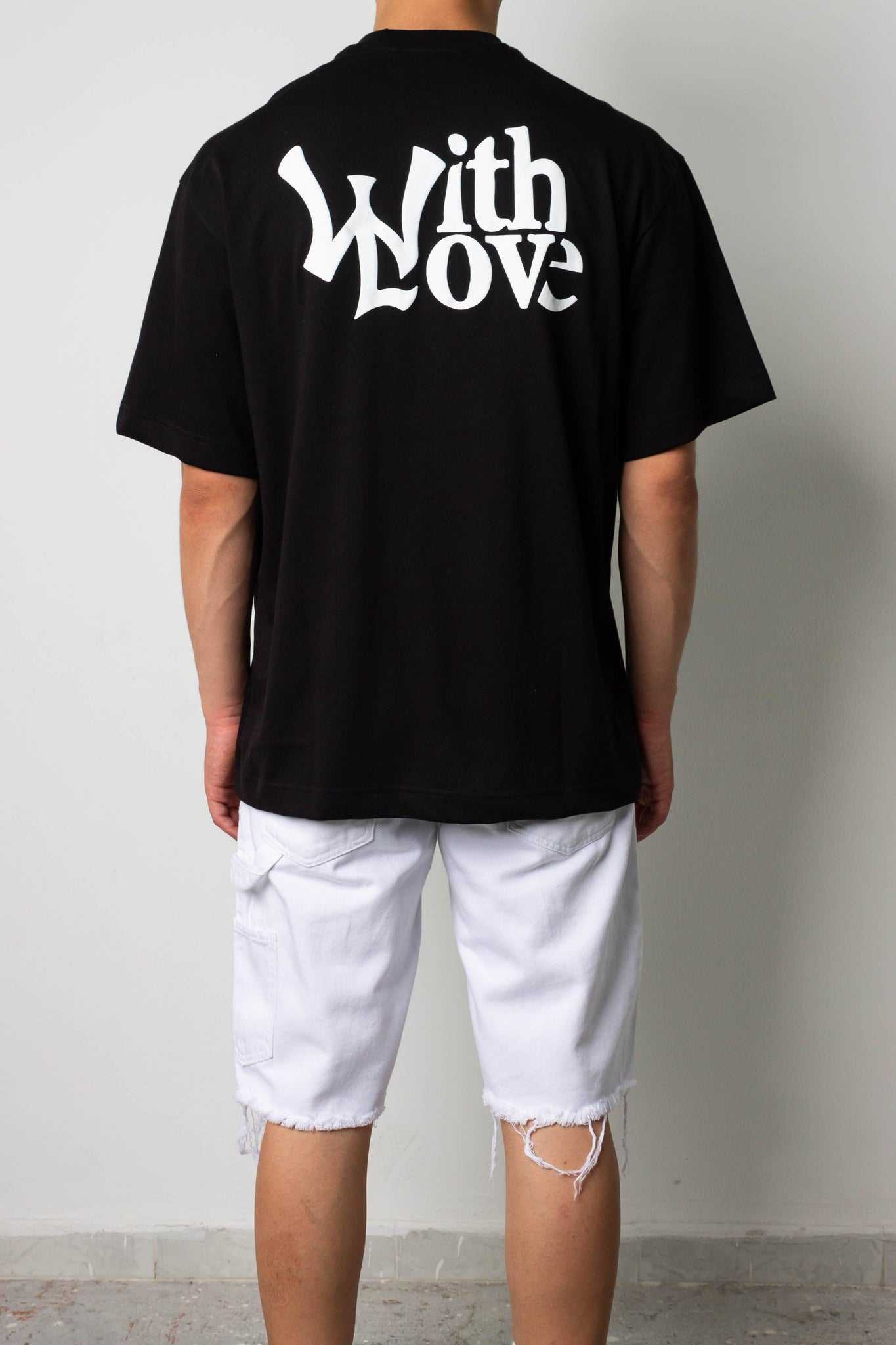 T-shirt stampa With Love - FRANKIE HO