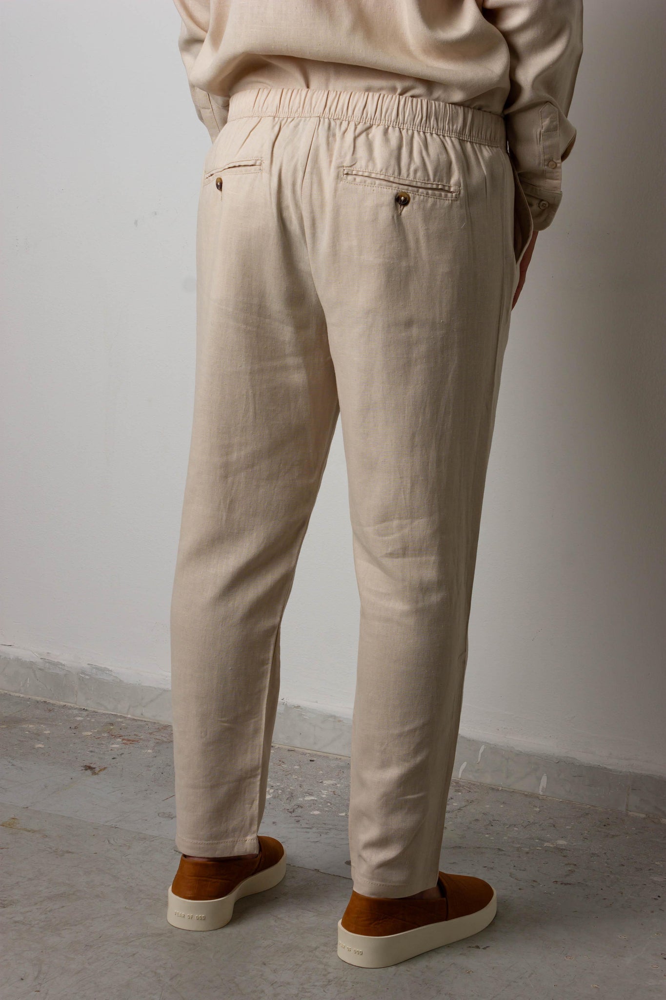 Pantalone in lino - FRANKIE HO